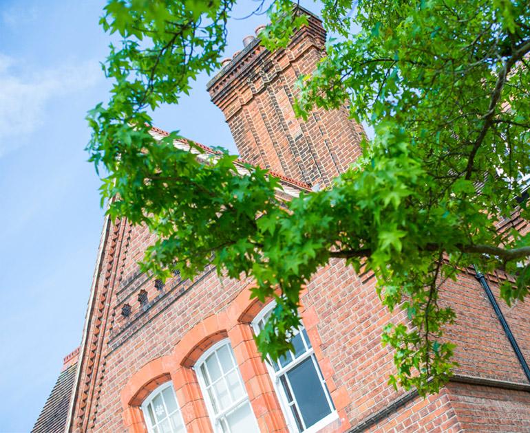 An image of the Grade-II* listed building that makes up the Museum offices.