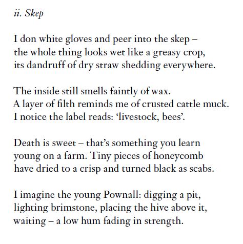 An extract entitled 'Skep'