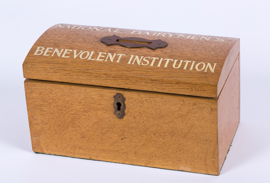 NATIONAL DAIRYMEN’S BENEVOLENT INSTITUTION COLLECTING BOX