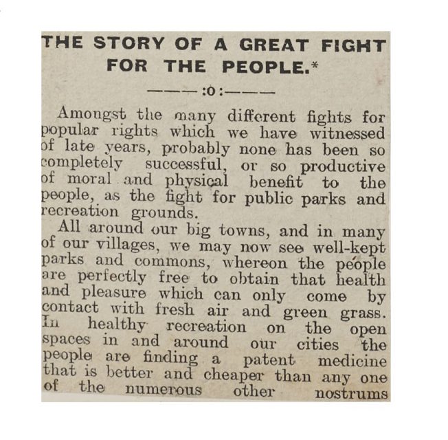 Who are the Open Spaces Society?